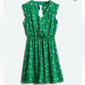 NWT 41 Hawthorn MIDNIGHT SCALLOP DETAIL DRESS GREEN